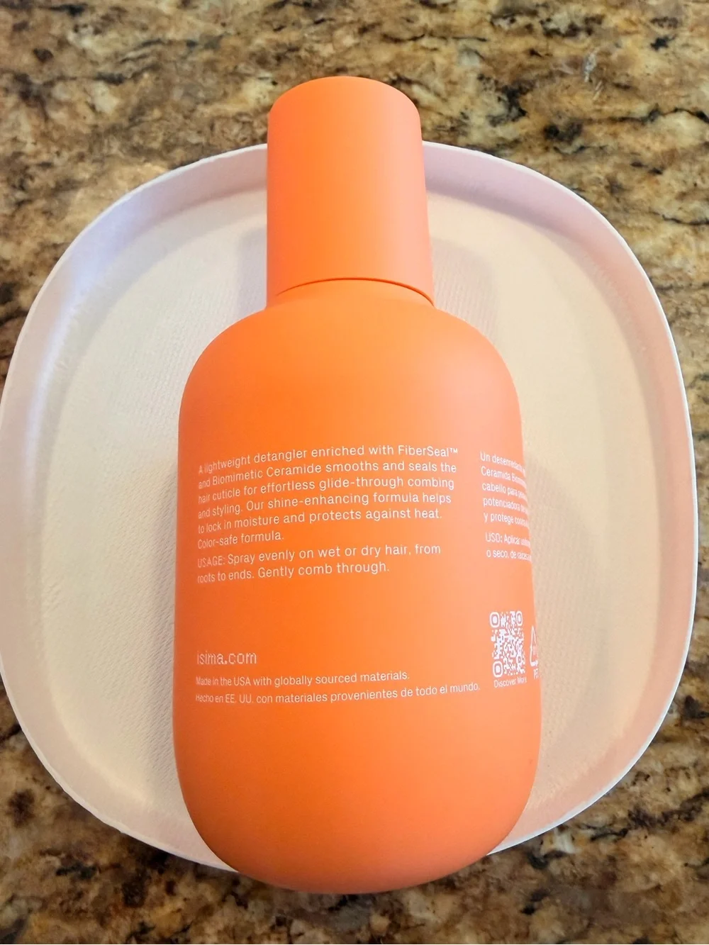 isima No Drama Priming Detangler Spray NEW 250ml/6.5 fl oz